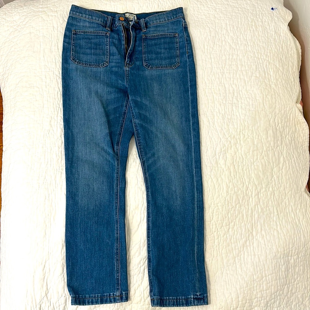 J.Crew Billie Demi Boot Crop Jeans